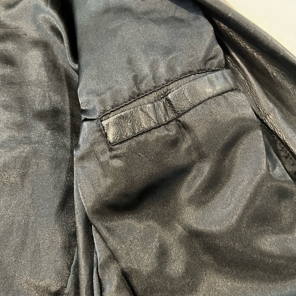 California LA Leather Men’s Leather Blazer Jacket - Picture 9 of 14